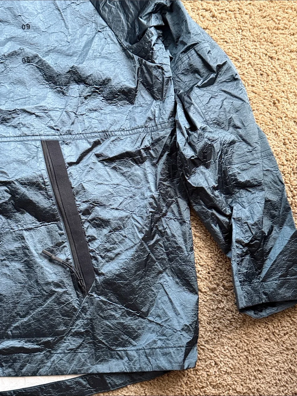NWT Men's Nike Deep Ocean Sportswear Tech Pack Woven Hooded Jacket Size 3XL
